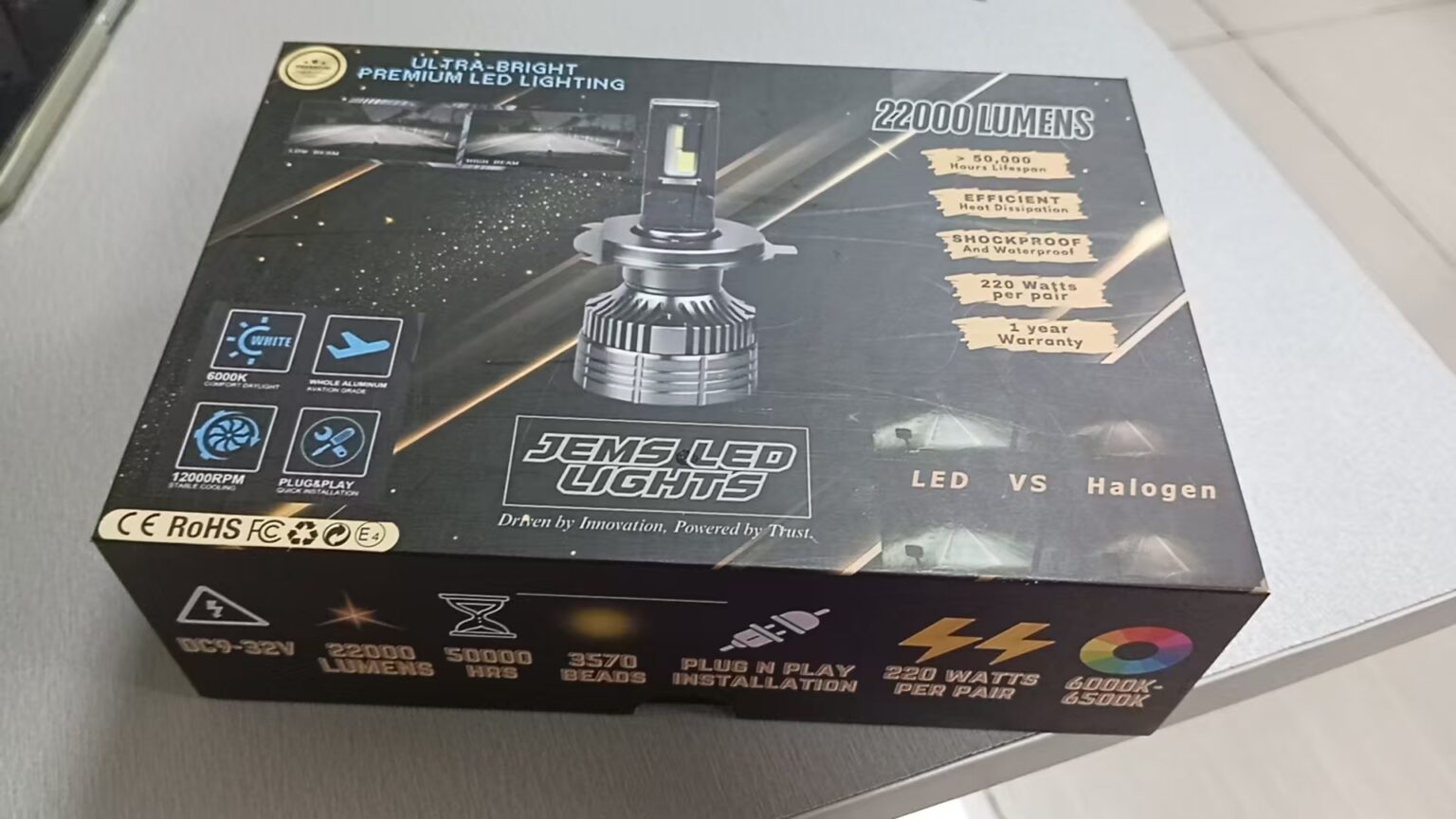 Custom product packaging