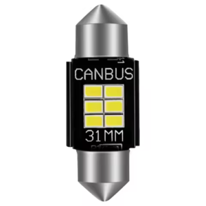 SJ Base 31mm 36mm 39mm 41mm Festoon License Plate Bulb DC 6V Car Accessories Interior Bulb Festoon 12V Car Doom Light Led C5W