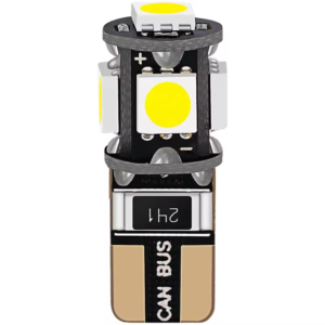 T10 12V LED Interior Dome Light 5SMD 5050 Canbus Auto Parking Light 2.2W CE ROHS Certified DJ153