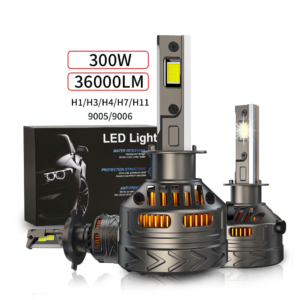 Sunshiny Super Bright V32 300W 30000LM Powerful Cooling LED H1 H4 Headlights Bulb Faros Led Para Auto Cars H1 H4 H7 H11 9005 HB3