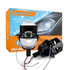 Sunshiny Super Bright 2.5Inch Bi LED Projector Bulb 13000LM Big Led Headlight Bi Led Projector Lens Lamp Car Headlight for Car